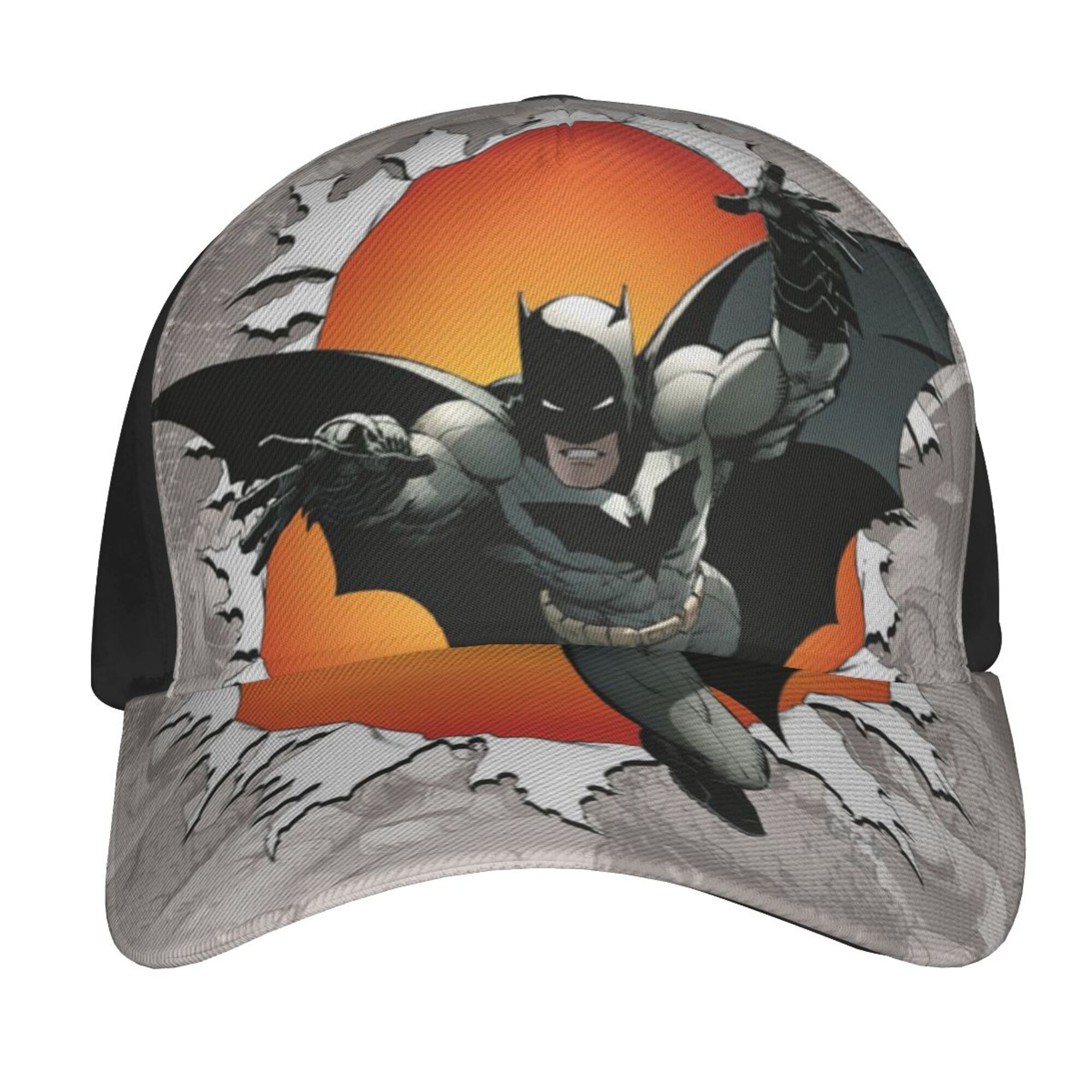 Batman Baseball Hat Hip Hop Caps Sun Hat Outdoor Trucker Hat Adjustable ...