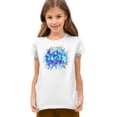 thumbnail image 1 of Batman Bat Dye Kids T Shirt (Medium) for Youth Toddler Boys and Girls, White, 1 of 5