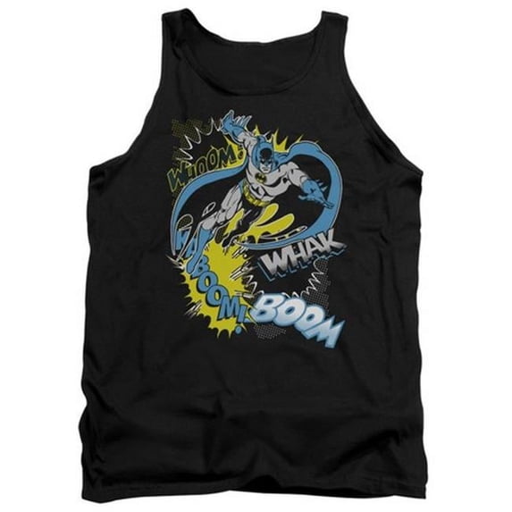 Batman-Bat Effects - Adult Tank Top - Black- Large