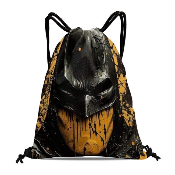 Batman Bat Man Fitness Pack:Waterproof, suitable for hiking, yoga, swimming, travel, beach shopping, measuring 15.7*17.7 inches.