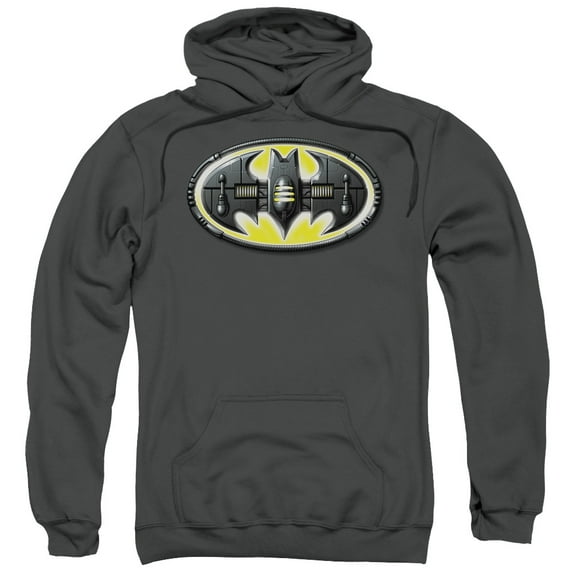 Batman - Bat Mech Logo - Pull-Over Hoodie - Large