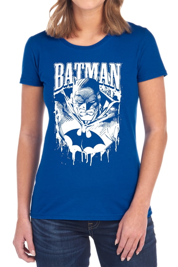 Bat Metal Women's T Shirt, Royal, 2X-Large