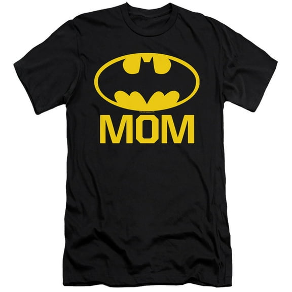 Batman - Bat Mom - Premium Slim Fit Short Sleeve Shirt - Medium