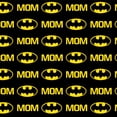thumbnail image 1 of Batman Bat Mom Shield Logo Premium Roll Gift Wrap Wrapping Paper, 1 of 5