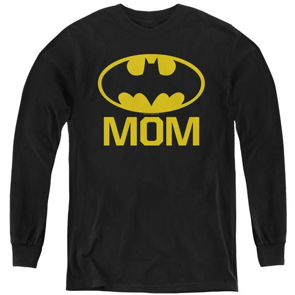 Batman - Bat Mom - Youth Long Sleeve Shirt - Small