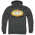 thumbnail image 1 of Batman - Bat Pumpkin Logo - Pull-Over Hoodie - Large, 1 of 2