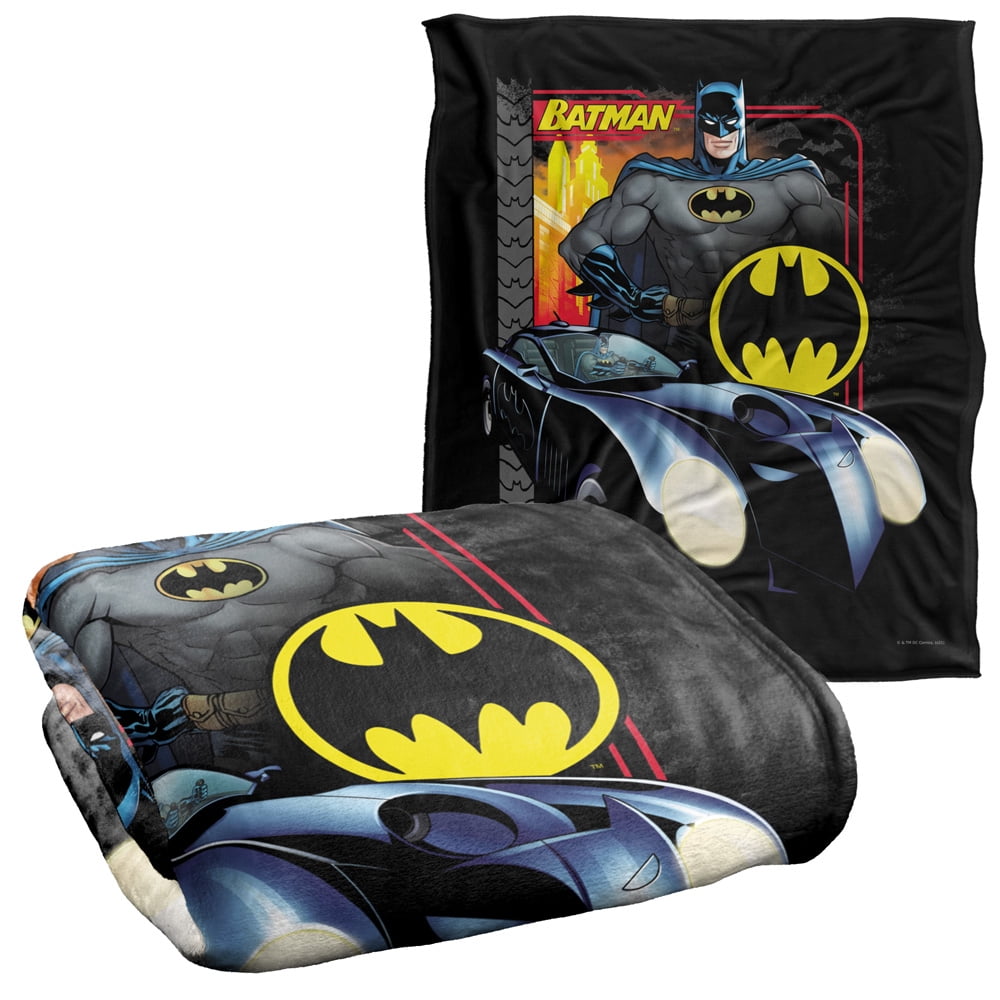 Batman Bat Racing Officially Licensed Silky Touch Super Soft Throw ...
