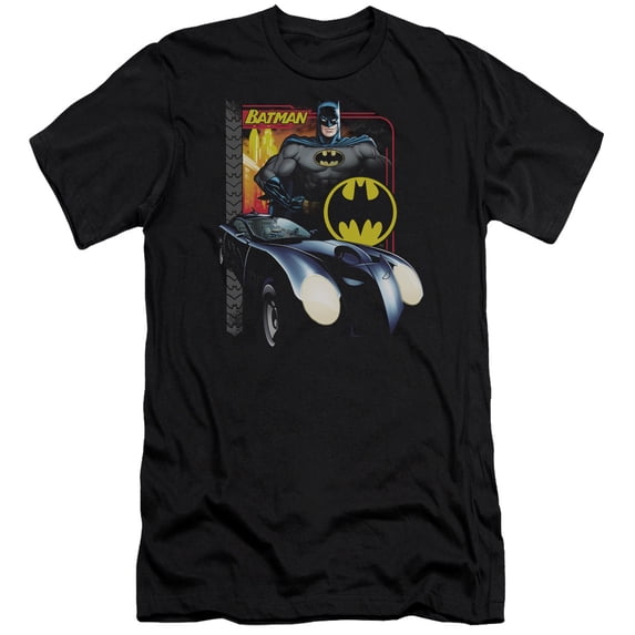 Batman - Bat Racing - Premium Slim Fit Short Sleeve Shirt - Small