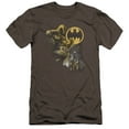 thumbnail image 1 of Batman - Bat Signal - Premium Slim Fit Short Sleeve Shirt - Small, 1 of 2