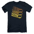 thumbnail image 1 of Batman-Bat Signal Shapes - Short Sleeve Adult 30-1 Tee - Navy- Small, 1 of 1