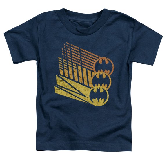 Batman - Bat Signal Shapes - Toddler Short Sleeve Shirt - 4T