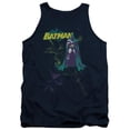 thumbnail image 1 of Batman-Bat Spray - Adult Tank Top - Navy- Small, 1 of 1