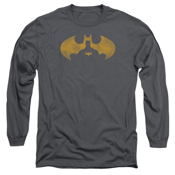 Batman - Bat Symbol Knockout - Long Sleeve Shirt - Small