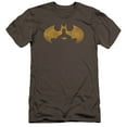 thumbnail image 1 of Batman - Bat Symbol Knockout - Premium Slim Fit Short Sleeve Shirt - XX-Large, 1 of 2