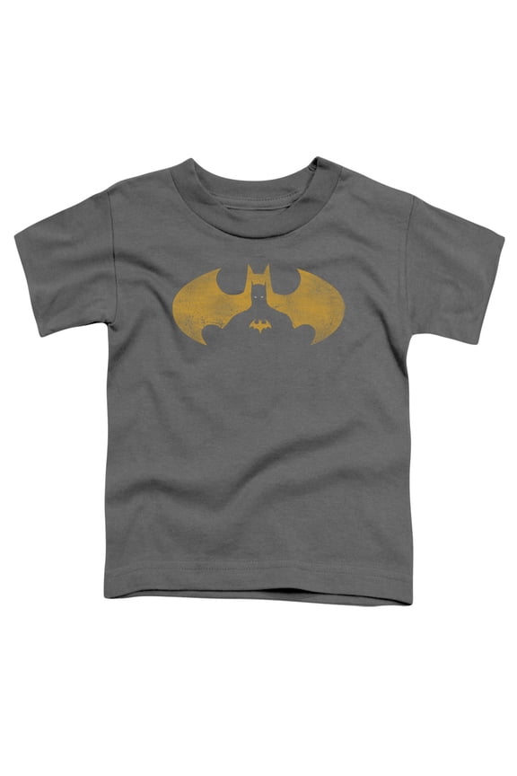Batman - Bat Symbol Knockout - Toddler Short Sleeve Shirt - 2T