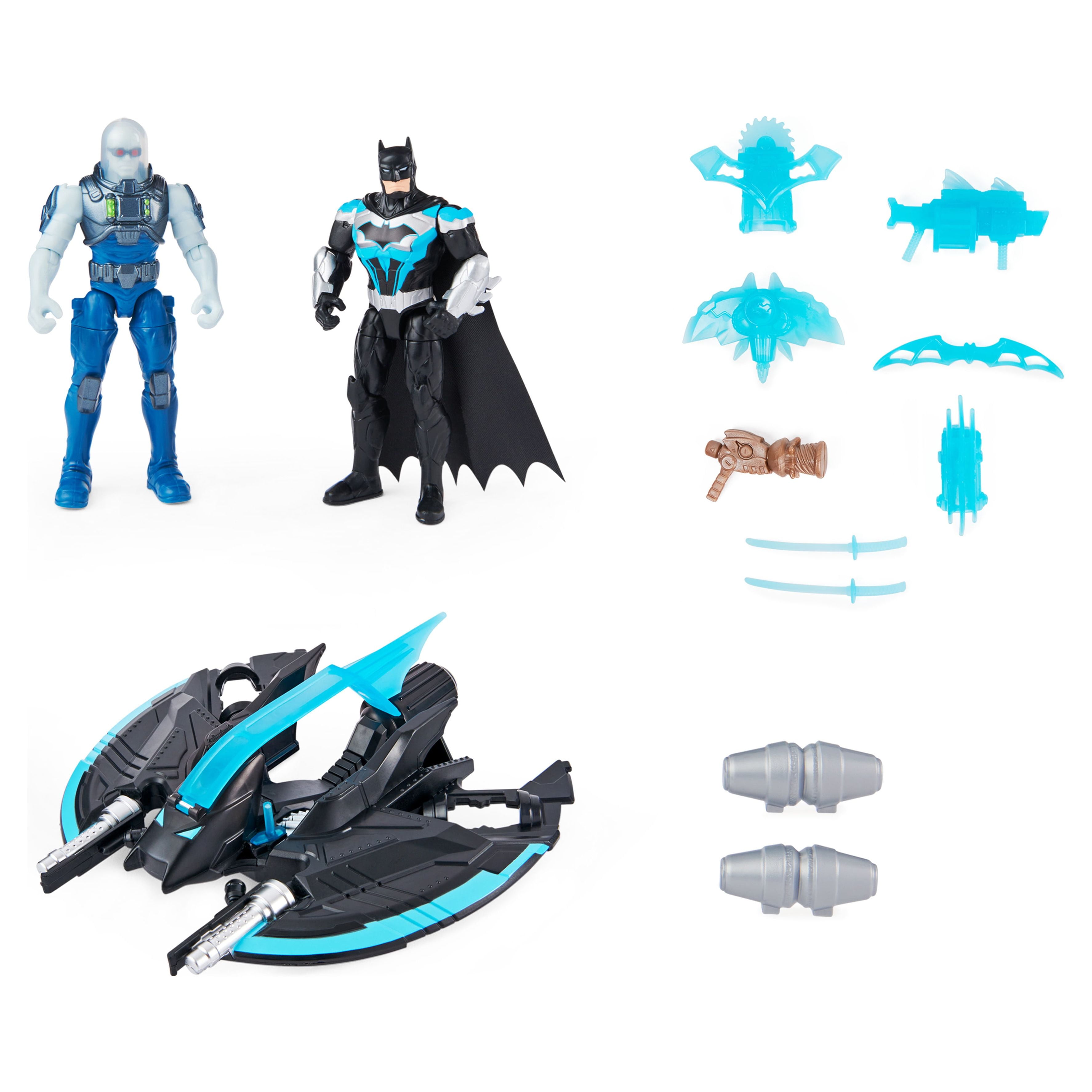 Batman Bat-Tech Flyer with 2 Action Figures and 10 Accessories