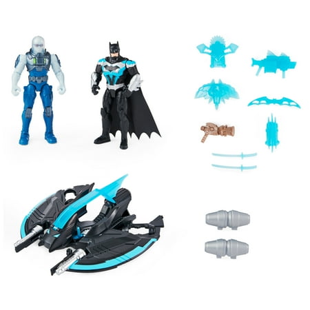 Batman Bat-Tech Flyer with 2 Action Figures and 10 Accessories (Walmart Exclusive)
