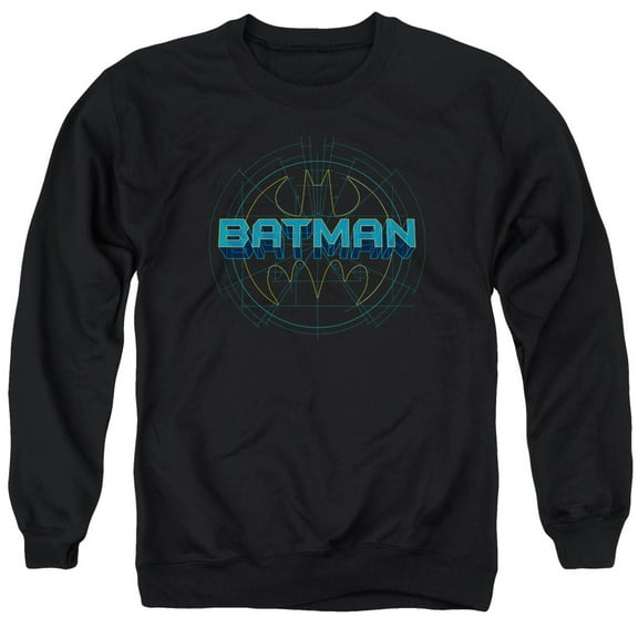 Batman - Bat Tech Logo - Crewneck Sweatshirt - Large