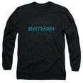 thumbnail image 1 of Batman Bat Tech Logo Long Sleeve Adult 18/1 T-Shirt Black, 1 of 1