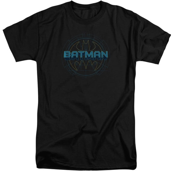 Batman - Bat Tech Logo - Tall Fit Short Sleeve Shirt - XXX-Large