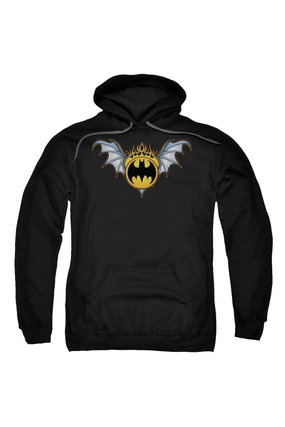 Batman - Bat Wings Logo - Pull-Over Hoodie - Medium