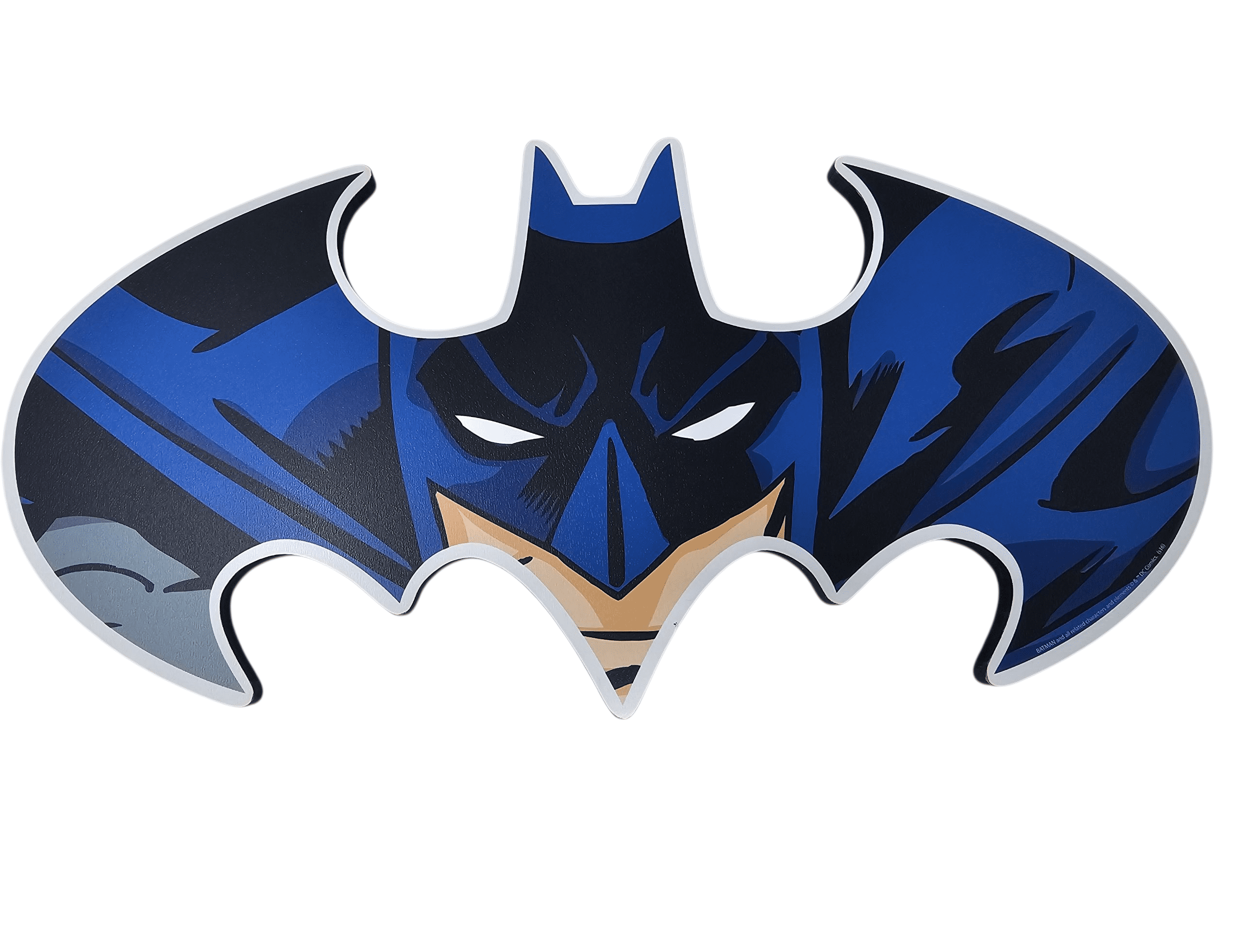 Batman Batarang 15X7.5in Wooden Wall Sign - Walmart.com
