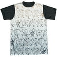 thumbnail image 1 of Batman Batarang Pattern Unisex Adult Halloween Costume Sublimated T Shirt, 1 of 4