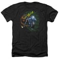 thumbnail image 1 of Batman - Batcycle - Heather Short Sleeve Shirt - Small, 1 of 2