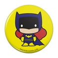 thumbnail image 1 of Batman Batgirl Cute Chibi Character Kitchen Refrigerator Locker Button Magnet, 1 of 6