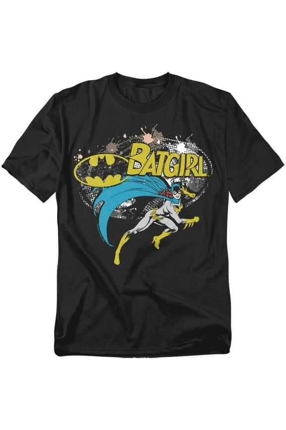 T-Shirt Batgirl Halftone Unisex Graphic Tee For Men & Women
