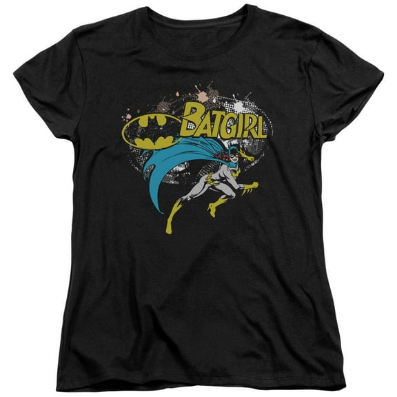 Batman - Batgirl Halftone - Women's Short Sleeve Shirt - Medium