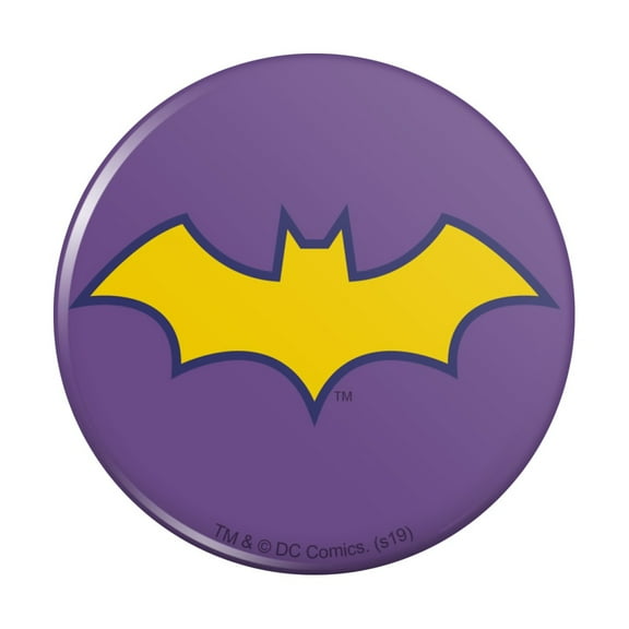Batman Batgirl Logo Pinback Button Pin