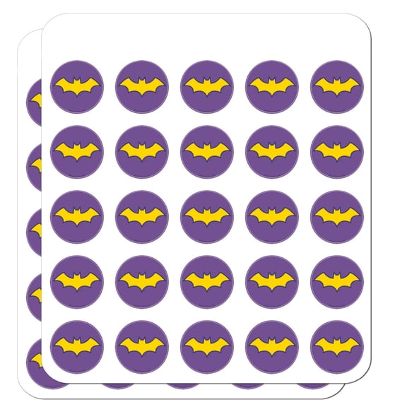 Batman Batgirl Logo Planner Calendar Scrapbooking Crafting Stickers