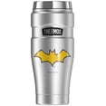 thumbnail image 1 of Batman Batgirl Logo, THERMOS STAINLESS KING Stainless Steel Travel Tumbler, Vacuum insulated & Double Wall, 16oz, 1 of 7