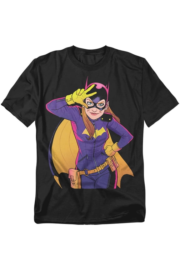 T-Shirt Batgirl Moves Unisex Graphic Tee For Men & Women Black 