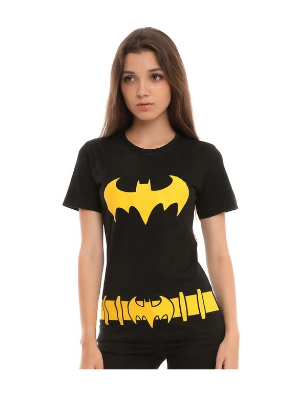 Batman Batgirl Suit Junior Women's T-Shirt