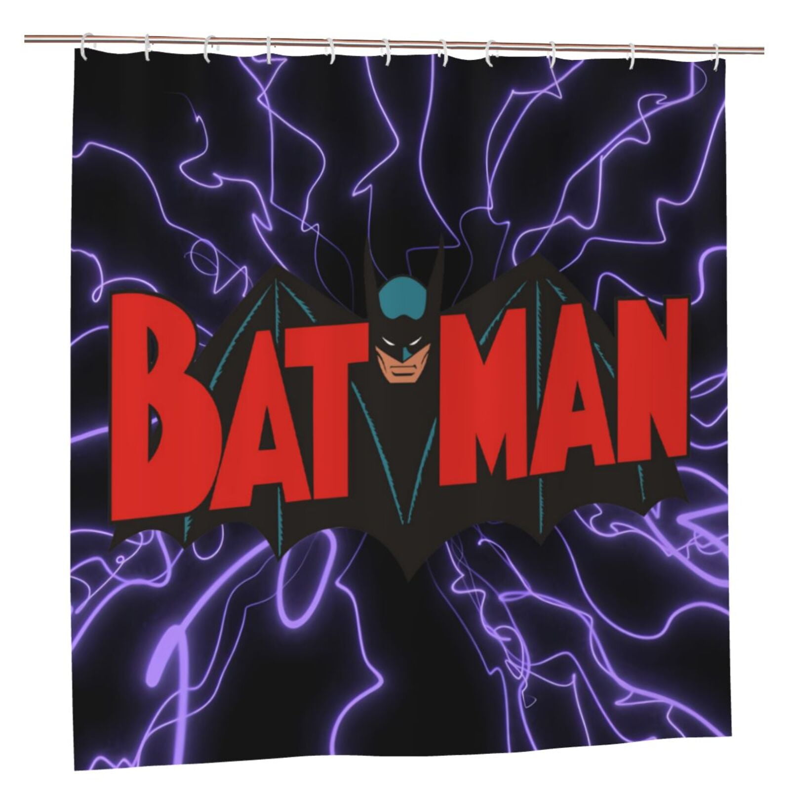 Batman Bathroom Shower Curtain,Bath Curtains Durable Waterproof Bath ...