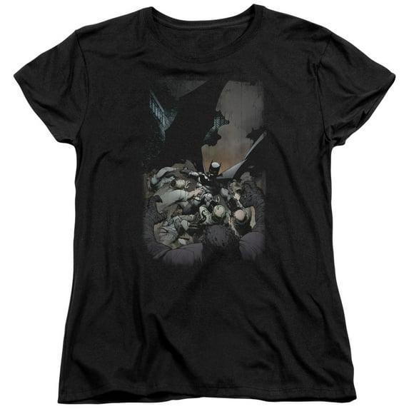Batman/Batman #1 S/S Women's T-Shirt Black