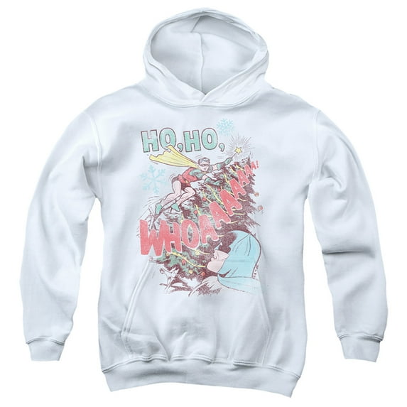 Batman Batman And Robin Christmas Kids Pull-Over Hoodie for Youth Boys and Girls