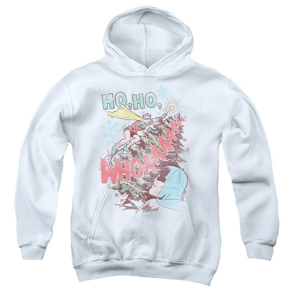 Batman Batman And Robin Christmas Kids Pull-Over Hoodie for Youth Boys and Girls