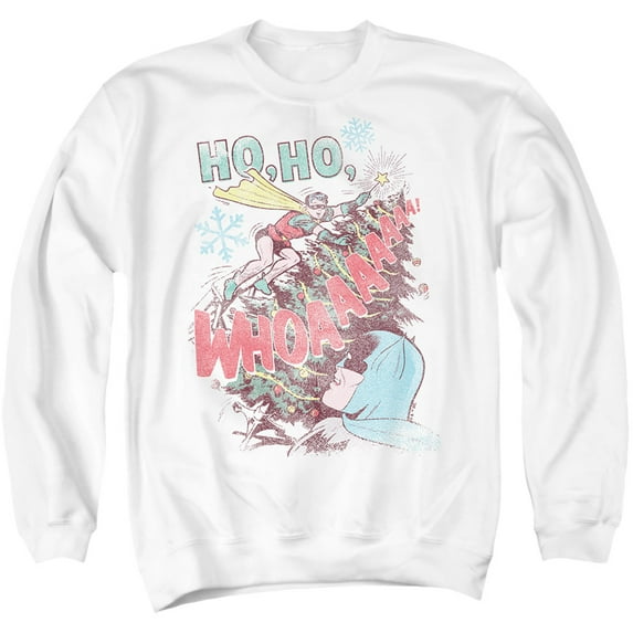 Batman Batman And Robin Christmas Unisex Adult Crewneck Sweatshirt