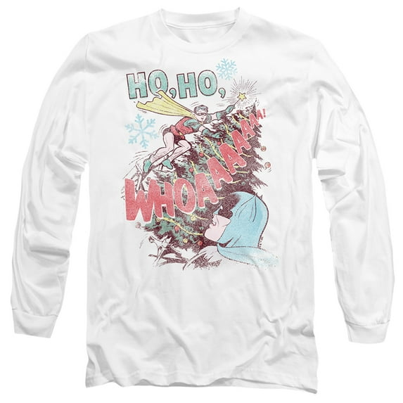 Batman Batman And Robin Christmas Unisex Adult Long-Sleeve T Shirt