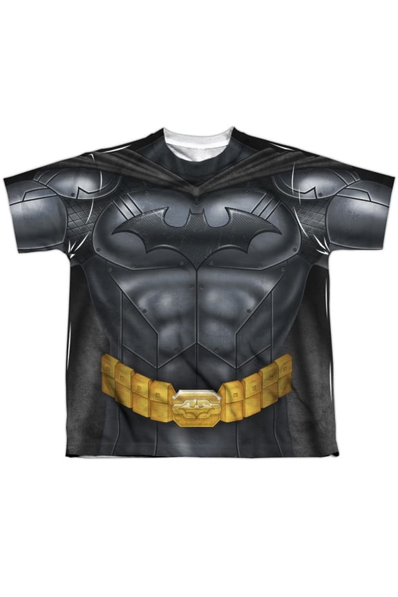 Batman Sublimated Costume Athletic Kid's T-Shirt-XLarge (14-16)