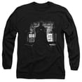 thumbnail image 1 of Batman Batman Dark Unisex Adult Long-Sleeve T Shirt,Black, Large, 1 of 2