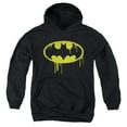 thumbnail image 1 of Batman Batman Dripping Logo Kids Pull-Over Hoodie (Small) for Youth Boys and Girls, Black, 1 of 5