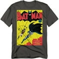 thumbnail image 1 of Batman T-Shirt Batman First Unisex Graphic Tee For Men & Women Charcoal, 1 of 7