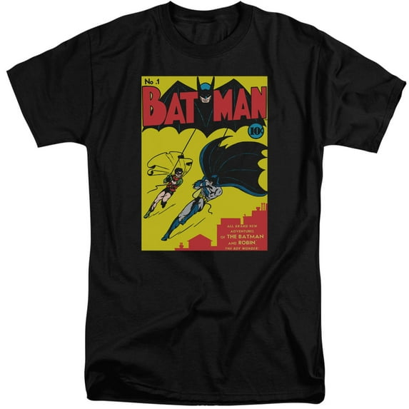 Batman - Batman First - Tall Fit Short Sleeve Shirt - X-Large
