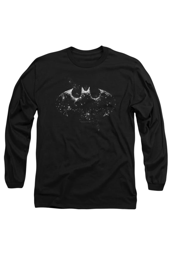 Galaxy Unisex Adult Long-Sleeve T Shirt,Black, Large