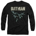 thumbnail image 1 of Batman Batman Glide Unisex Adult Long-Sleeve T Shirt,Black, 3X-Large, 1 of 2