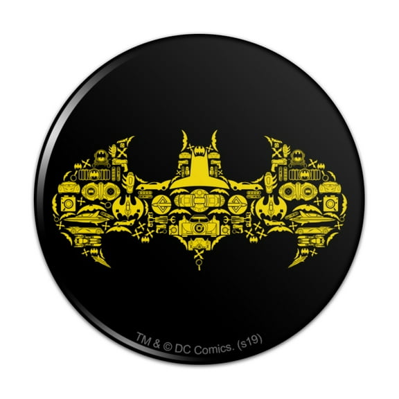 Batman Batman Icons Logo Kitchen Refrigerator Locker Button Magnet